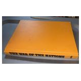 Large THE WAR OF THE NATIONS Portfolio Book WW1