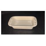 Vintage Longaberger Pottery Loaf Bread Pan