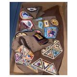 Vintage Girl Scouts Patch Vests Lot