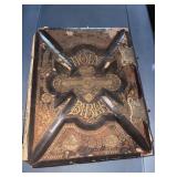 Large Victorian Holy Bible - DAMAGE