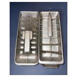 Vintage Metal Ice Trays Lot