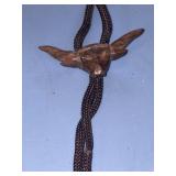 Vintage Western Longhorn Bolo Tie
