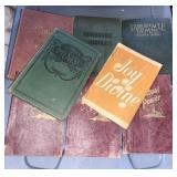 Assorted Vintage Gospel Music Books Lot