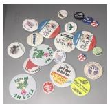 Assorted Vintage Advertising Pinback Button Lot