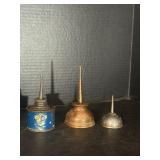 Vintage Oiler Oil Can Lot - Maytag / Singer