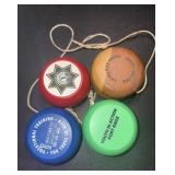 Assorted Vintage Yo-Yo Toy Lot