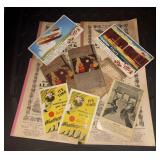 Assorted Ephemera Paper Lot