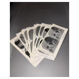 1978 Stereoscope Stereoview Cards Table Top Photos