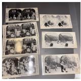 1978 Stereoscope Stereoview Card Lot - Christmas