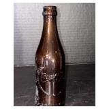 Amber Coca Cola  Straight Side Bottle - Louisville