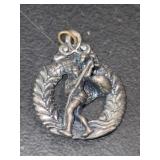 Vintage St. Christopher Jewelry Pendant