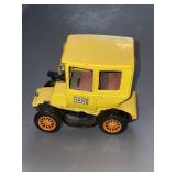 Vintage Tin Litho Japan Friction Taxi Toy