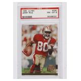 1994 Fleer Ultra Jerry Rice PSA 8