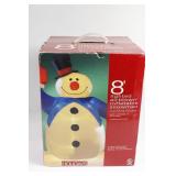 8 Foot Tall Snowman Yard Inflatible
