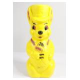 1965 AJ Renzi Easter Bunny Blow Mold Bank 16"