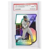 1998 Pinnacle Inside Behind Numbers A-Rod PSA 9
