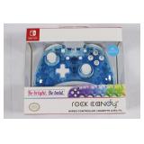 Rock Candy Blue Nintendo Switch Controller