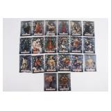 (20) 2010 Topps Platinum WWE X-Fractor Lot