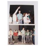 (2) Larry Bird Photographs 1990
