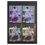 (4) 1998 Topps Tek Derek Bell Lot