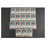 (18) 1992 Topps Gold Joe Torre Lot