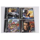 (4) Sony Playstation PS1 Games James Bond