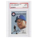 2003 Topps Heritage Alex Rodriguez PSA 9
