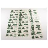 (32) New York Jets Helmet and Logo Stickers
