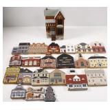 The Cats Meow Lot Wood Village Houses