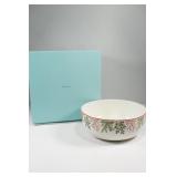 Tiffany Yule 11" Salad Serving Bowl Christmas