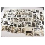 (120) Circa 1920s-1940s Black and White Photo Lot