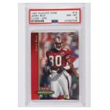 1997 Playoff Zone Close-Ups Jerry Rice PSA 8