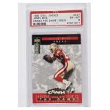1996 Crash the Game Gold Jerry Rice PSA 6