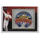 2010 Topps 1986 All-Star Game  Patch Mike Schmidt