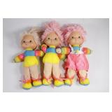 (3) Vintage Rainbow Brite Doll Lot
