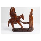 Wood Mary Jesus Joseph Nativity Scene