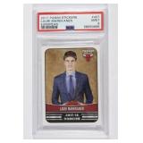 2017 Panini Stickers Lauri Markkanen RC PSA 9