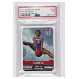 2017 Panini Stickers DeAaron Fox RC PSA 5