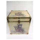 Cat Kitten Storage Trunk with Latch 16x16x16"
