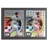 (2) 1998 Topps Tek Robin Ventura Lot