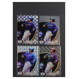 (4) 1998 Topps Tek Ken Caminiti Lot