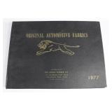 1977 Automotive Fabric Samples Chevy Ford GM
