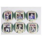 (6) 1999 MLB All-Star Balloting WalMart Buttons
