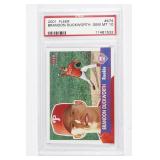 2001 Fleer Brandon Duckworth RC PSA 10