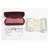 1941 1/10 12k Gold Filled Glasses w Case