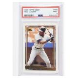 1992 Topps Gold Fred McGriff PSA 9