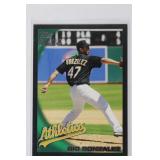 2010 Topps Black Border Gio Gonzales #217 /59
