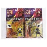 (2) Kenner Dragonheart Brave Knight Bowen