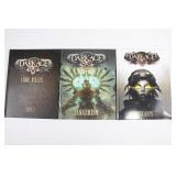 (3) Dark Age Miniatures Game Handbook Lot