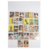 1950s 1960s Topps Baseball Card Lot HOF